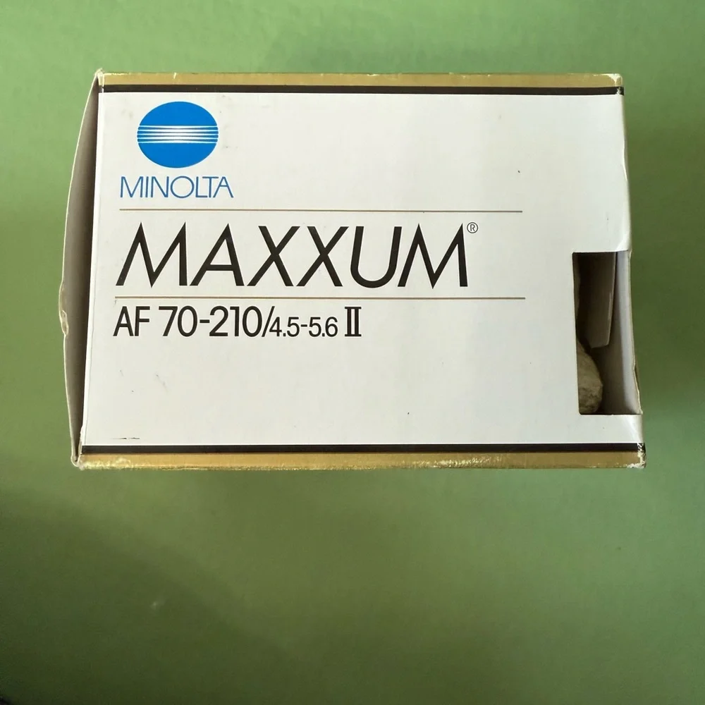 Maxxum AF 70-210mm f/4.5-5.6 II Camera Lens - Black